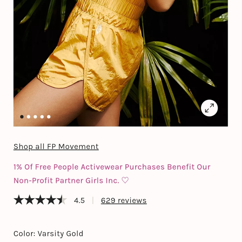 Sold-Free people the way home shorts